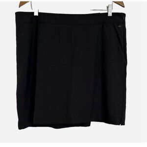 GREG NORMAN Black Skort NWT Size 16 Golf